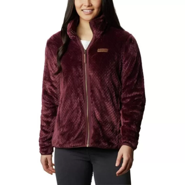 Columbia Womens Fire Side Ii Sherpa Full ZipMalbec