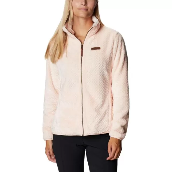 Columbia Womens Fire Side Ii Sherpa Full ZipPeach Quartz