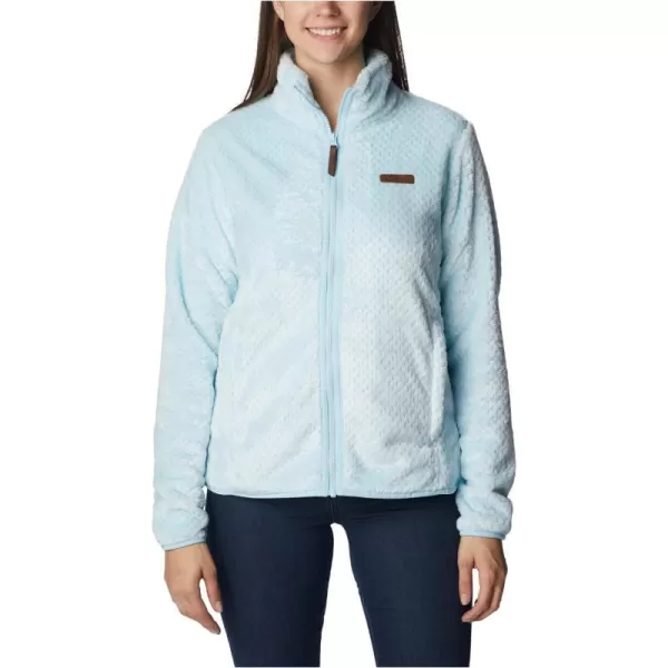 Columbia Womens Fire Side Ii Sherpa Full ZipSpring Blue