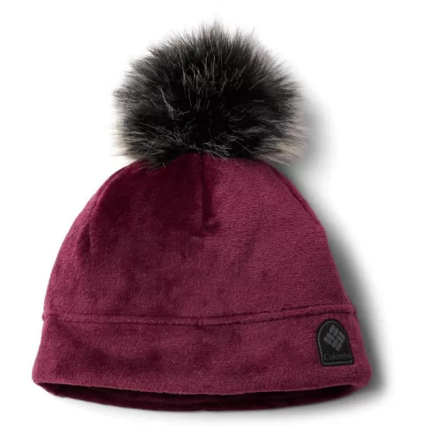 Columbia Womens Fire Side Plush BeanieMarionberry