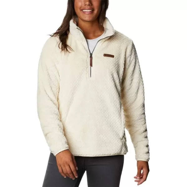 Columbia Womens Fire Side Sherpa 14 ZipChalk