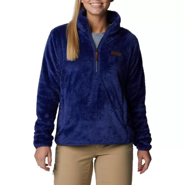 Columbia Womens Fire Side Sherpa 14 ZipDark Sapphire