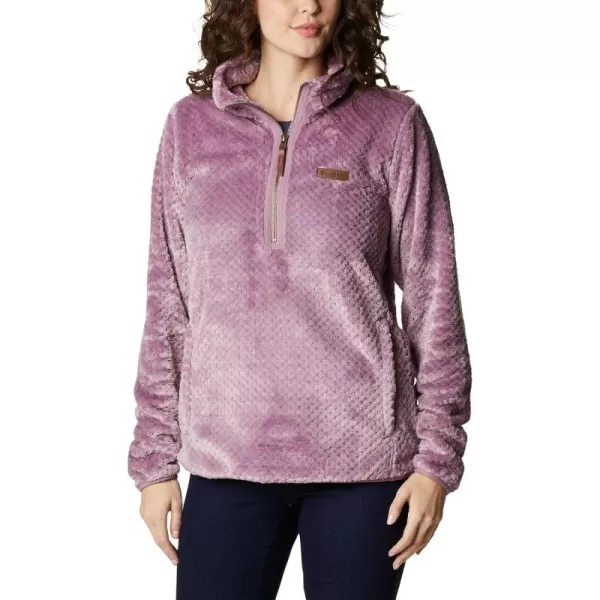 Columbia Womens Fire Side Sherpa 14 ZipWinter Mauve