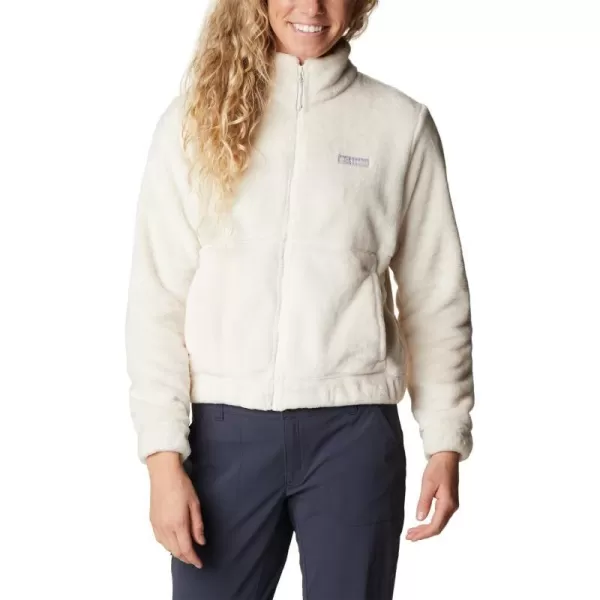 Columbia Womens Fireside Full Zip JacketChalk