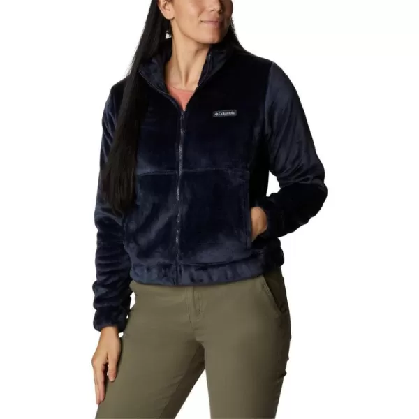 Columbia Womens Fireside Full Zip JacketDark Nocturnal