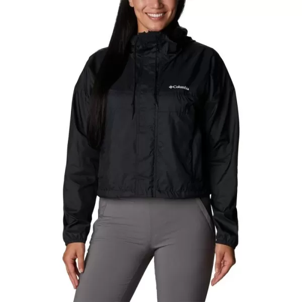 Columbia Womens Flash Challenger Cropped WindbreakerBlack