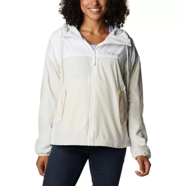 Columbia Womens Flash Challenger Lined WindbreakerChalkWhite