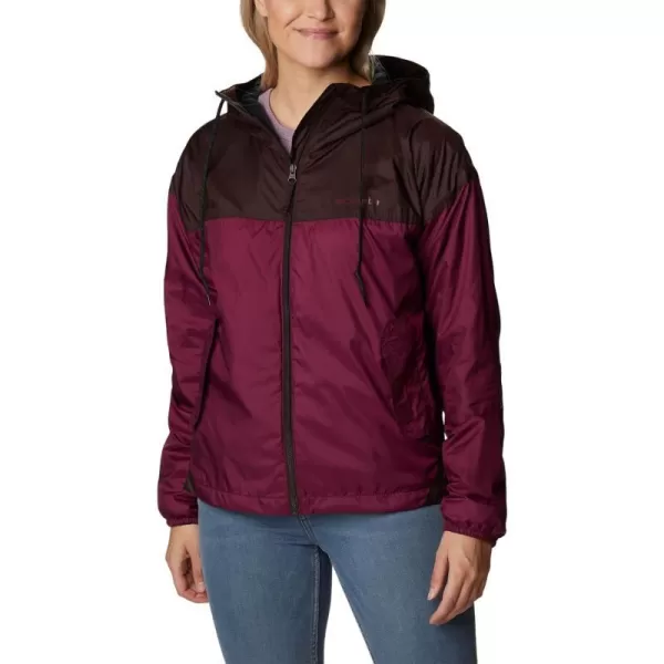 Columbia Womens Flash Challenger Lined WindbreakerMarionberryNew Cinder