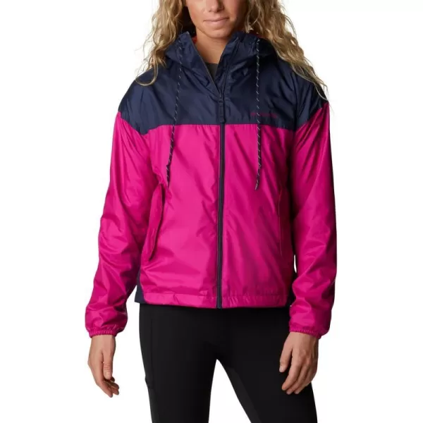 Columbia Womens Flash Challenger Lined WindbreakerWild FuchsiaNocturnal