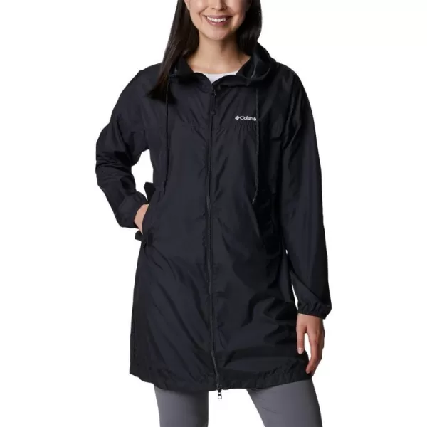 Columbia Womens Flash Challenger Long WindbreakerBlack