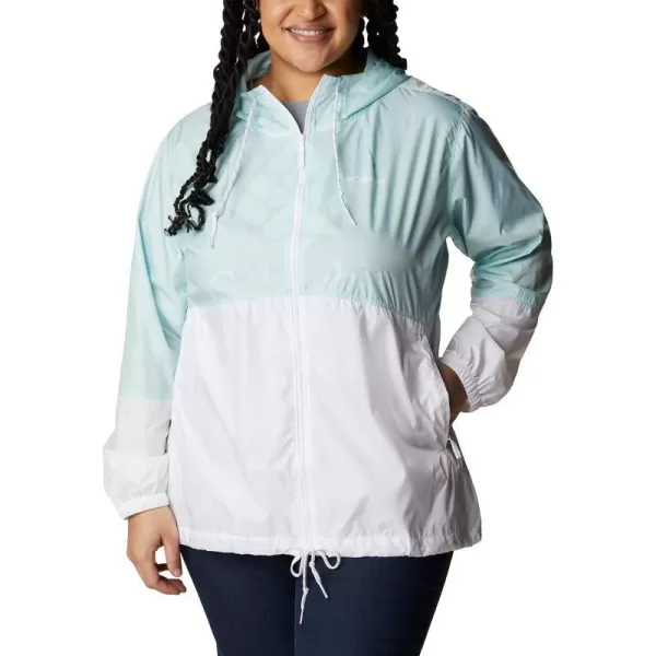 Columbia Womens Flash Forward WindbreakerIcy MornWhite