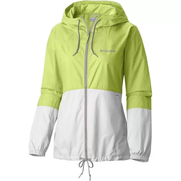 Columbia Womens Flash Forward WindbreakerNeon Light White