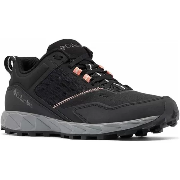 Columbia Womens Flow District SneakerBlackLychee