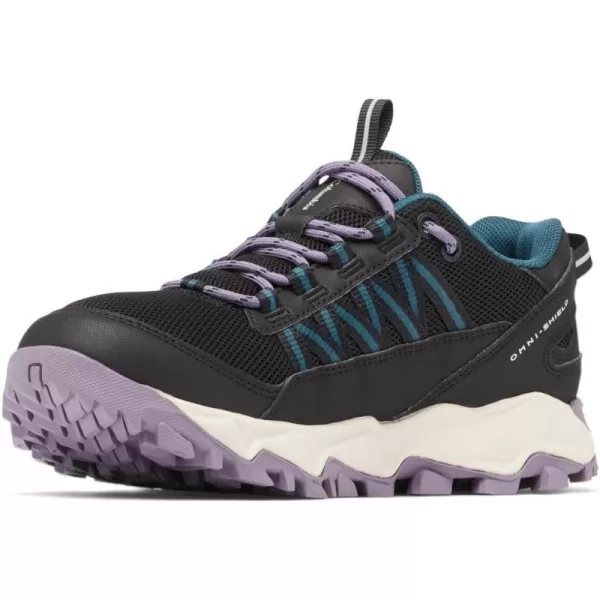 Columbia Womens Flow Fremont SneakerBlackGranite Purple