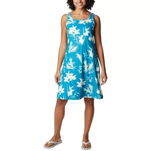 Deep Marine/Tossed Tropics Print