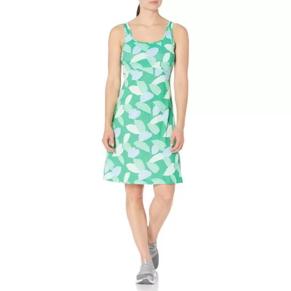 Columbia Womens Freezer Iii DressEmerald City Ditsy Leaves Print