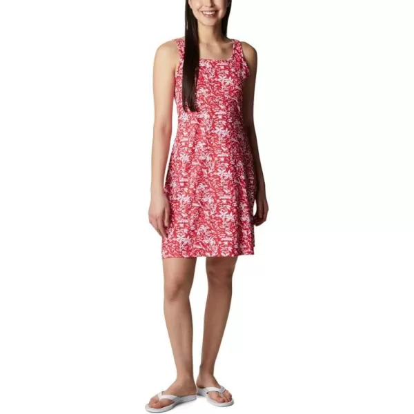 Columbia Womens Freezer Iii DressRed Spark Kona Print