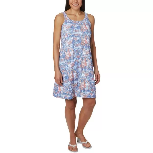 Columbia Womens Freezer Iii DressStormy Blue Waterbrush Print