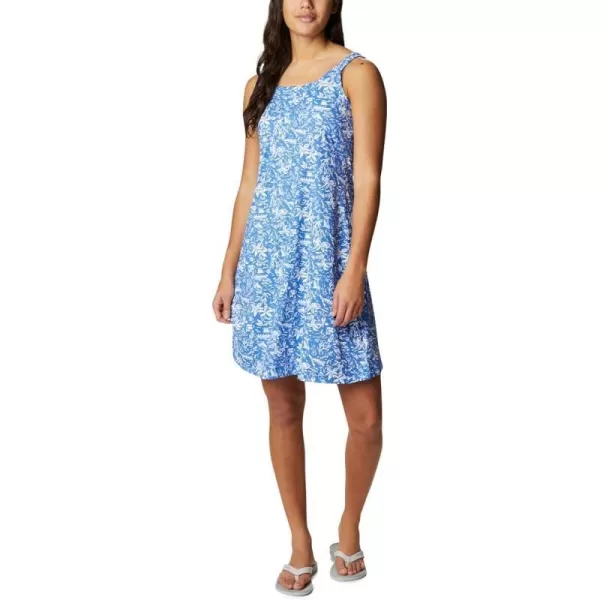 Columbia Womens Freezer Iii DressVivid Blue Kona Print