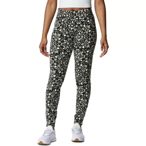 Columbia Womens Glacial Fleece Printed LeggingBlack Polarize