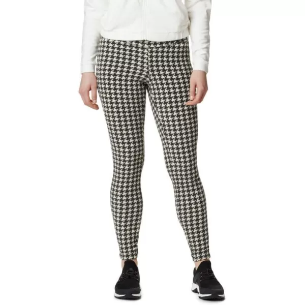 Columbia Womens Glacial Fleece Printed LeggingChalk Houndstooth