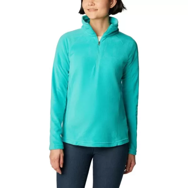 Columbia Womens Glacial Iv Half ZipBright Aqua