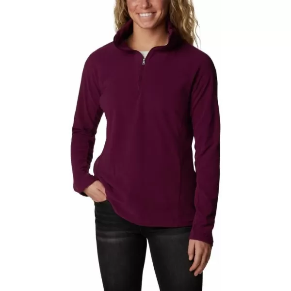 Columbia Womens Glacial Iv Half ZipMarionberry