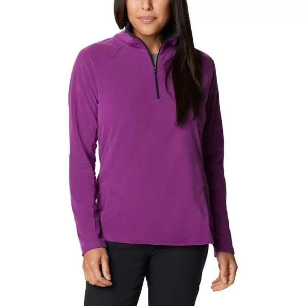 Columbia Womens Glacial Iv Half ZipPlumDark Nocturnal