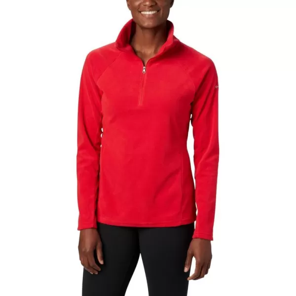 Columbia Womens Glacial Iv Half ZipRed Lily