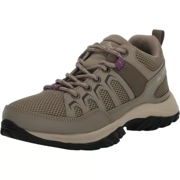 Columbia Womens Granite Trail Hiking ShoePebbleDark Lavender