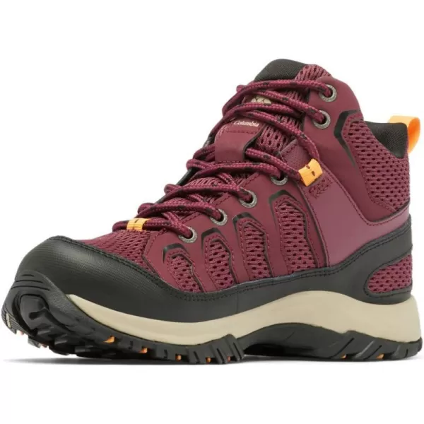 Columbia Womens Granite Trail Mid Waterproof Hiking ShoeDeep MadeiraSundance