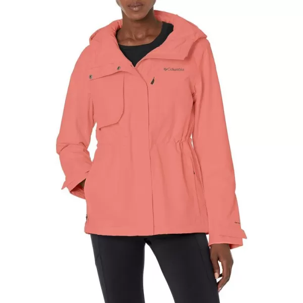 Columbia Womens Hadley Trail JacketDark Coral