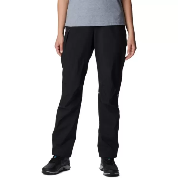 Columbia Womens Hazy Trail Rain PantBlack