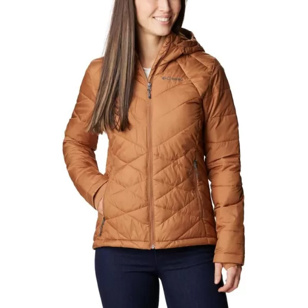 Columbia Womens Heavenly Hooded JacketCamel Brown