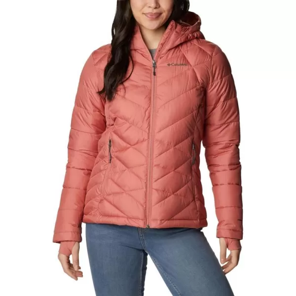 Columbia Womens Heavenly Hooded JacketDark Coral