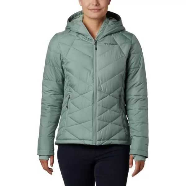 Columbia Womens Heavenly Hooded JacketLight Lichen