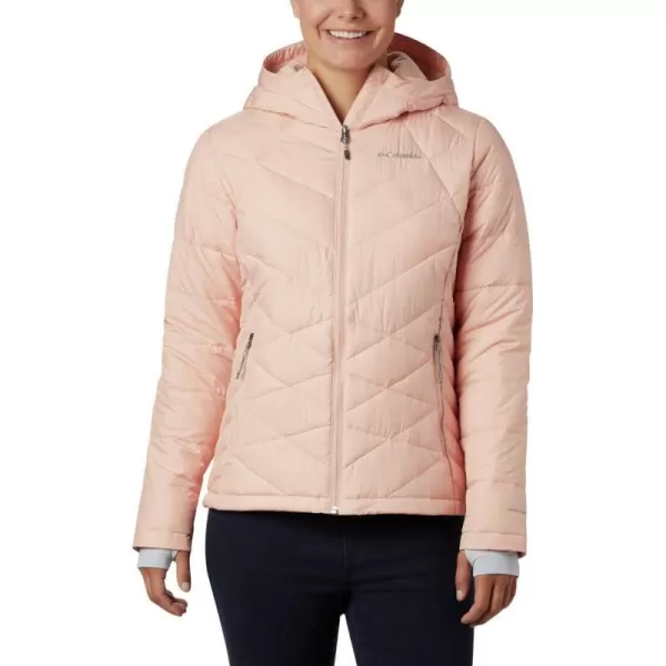 Columbia Womens Heavenly Hooded JacketPeach Cloud