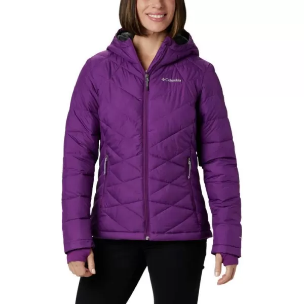 Columbia Womens Heavenly Hooded JacketPlum