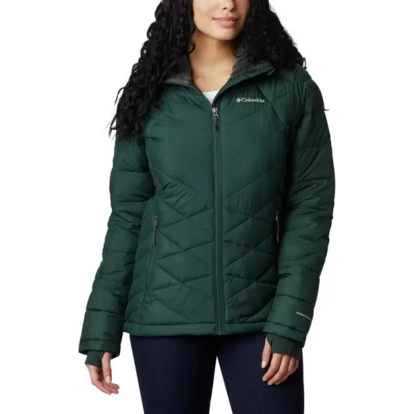 Columbia Womens Heavenly Hooded JacketSpruce