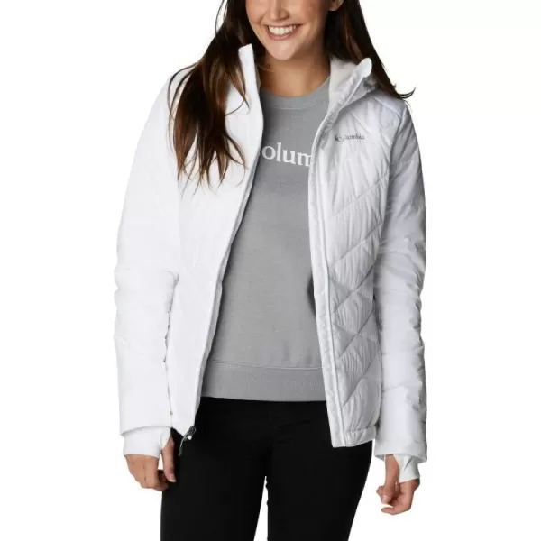 Columbia Womens Heavenly Hooded JacketWhite