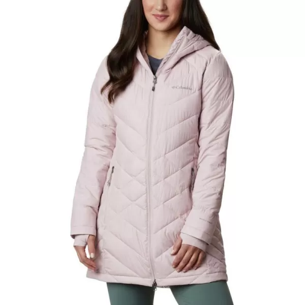 Columbia Womens Heavenly Long Hooded JacketMineral Pink