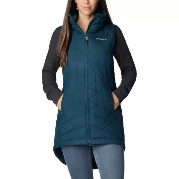 Columbia Womens Heavenly Long VestNight Wave