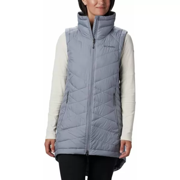 Columbia Womens Heavenly Long VestTradewinds Grey