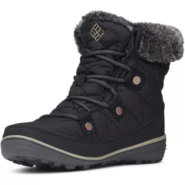 Columbia Womens Heavenly Shorty OmniHeat Snow BootBlackKettle