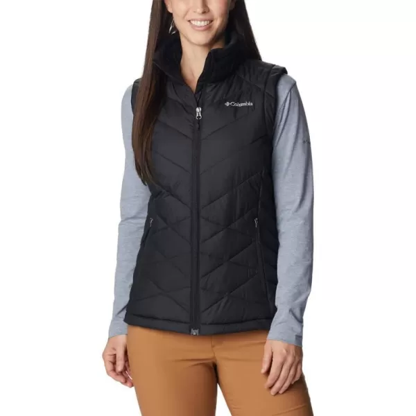 Columbia Womens Heavenly Water Resistant Insulated VestBlack