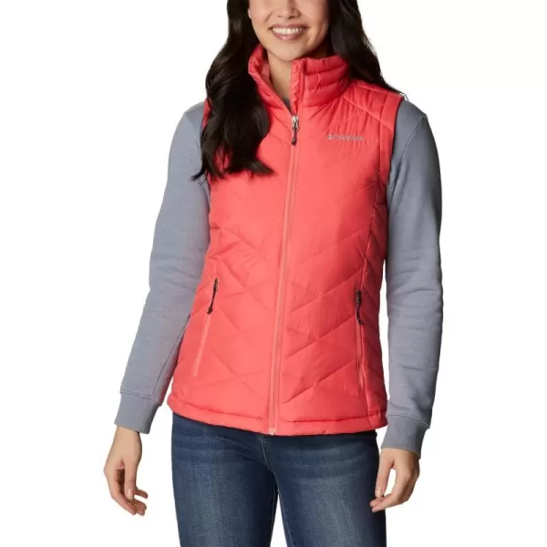 Columbia Womens Heavenly Water Resistant Insulated VestBlush Pink