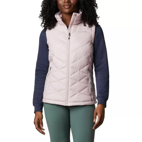 Columbia Womens Heavenly Water Resistant Insulated VestMineral Pink