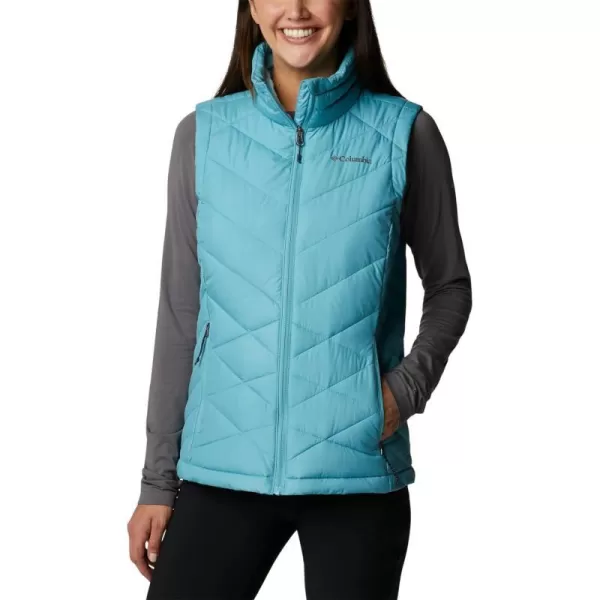 Columbia Womens Heavenly Water Resistant Insulated VestSea Wave