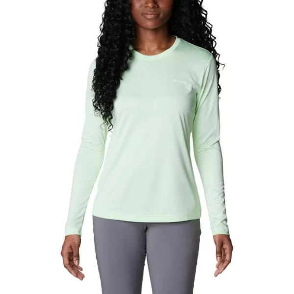 Columbia Womens Hike Long Sleeve ShirtKey WestHeather