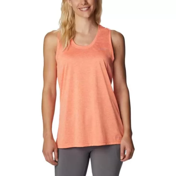 Columbia Womens Hike TankSunset Orange Heather